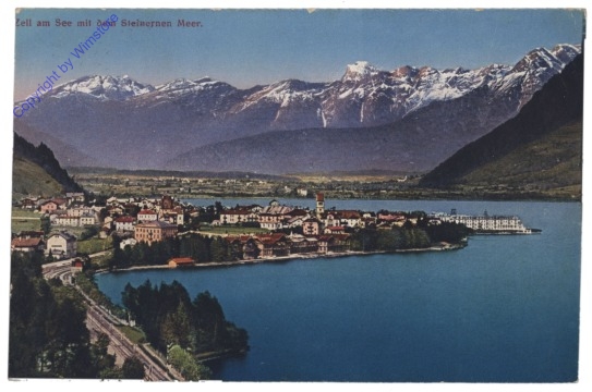 ak122603 Zell am See, mit dem Steinernem Meer