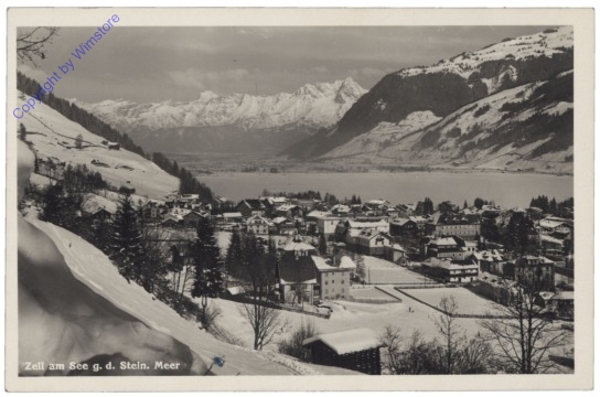 Zell am See, g.d. Stein. Meer
