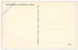 Zell am See, g.d. Schmittenhöhe