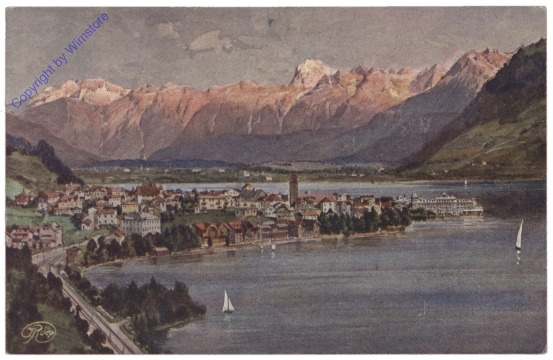 Zell am See, gegen das Steinerne Meer