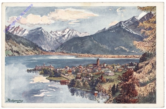 ak122624 Zell am See, von der Dr.Müller-Promenade