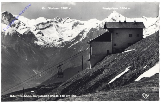 ak122628 Zell am See, Schmittenhöhe, Bergstation