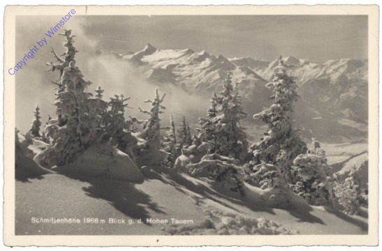ak122638 Zell am See, Schmittenhöhe g.d. Hohe Tauern