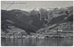 Zell am See, gegen die Schmittenhöhe
