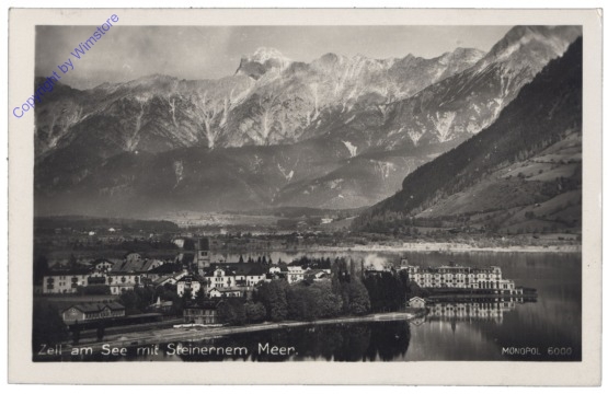 ak122660 Zell am See, mit Steinernem Meer