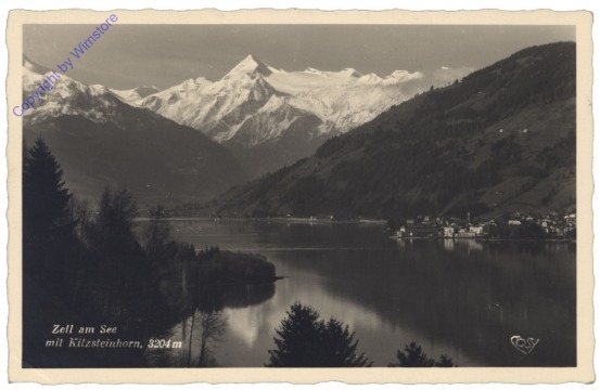 ak122663 Zell am See, mit Kitzsteinhorn