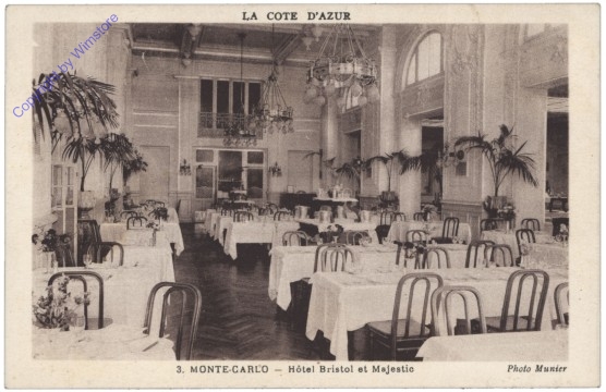 Monaco, Monte Carlo, Hotel Bristol et Majestic