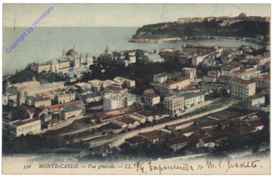 ak122741 Monaco, Monte Carlo, Vue generale