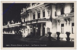 Monaco, Monte Carlo, Le Casino illuminé