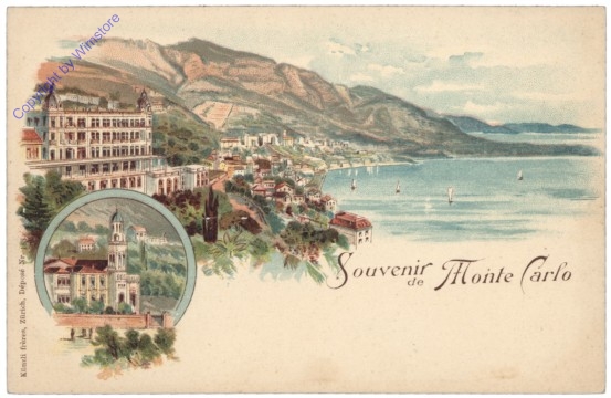 Monaco, Souvenir de Monte Carlo