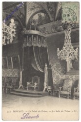 Monaco, Le Palais du Prince, La Salle du Trone