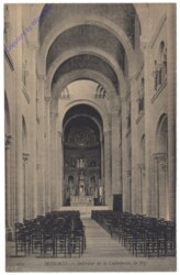 Monaco, Interieur de la Cathedrale, la Nef