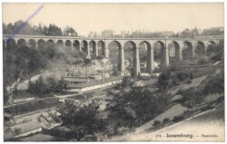 ak122807 Luxemburg, Passerelle