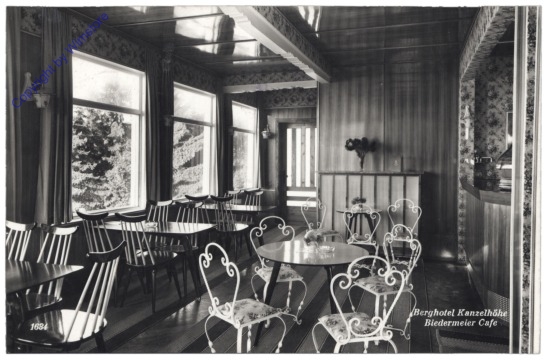 ak122856 Annenheim, Berghotel Kanzelhöhe, Biedermeier Cafe