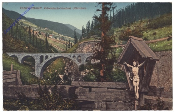 Dösen, Tauernbahn, Dösenbach-Viadukt