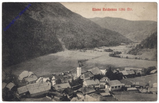 ak122883 Ebene Reichenau, Ortsansicht
