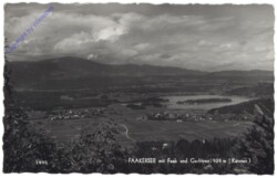 Faakersee, mit Faak und Gerlitzen