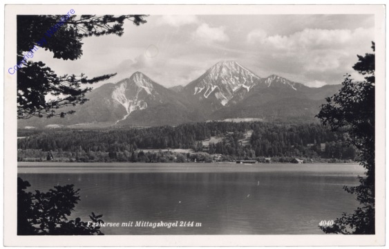 Faakersee, mit Mittagskogel