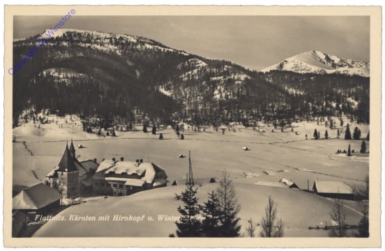 Flattnitz, mit Hirnkopf u. Wintertalnock