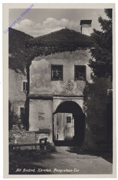 Gmünd, Alt-Gmünd, Pongratzen-Tor