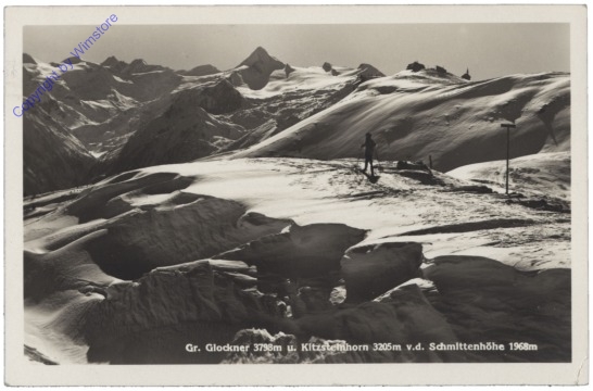 Großglockner, u. Kitzsteinhorn von der Schmittenhöhe