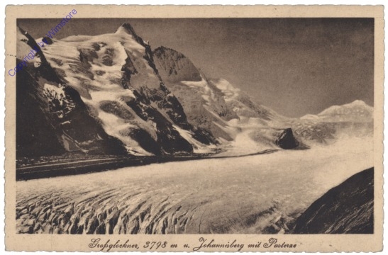 Großglockner, u. Johannisberg mit Pasterze