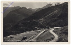 Großglockner, Großglockner Hochalpenstrasse, Blick auf Guttal