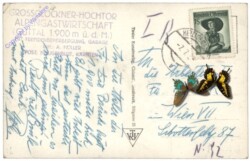 Großglockner, Großglockner Hochalpenstrasse, Blick auf Guttal