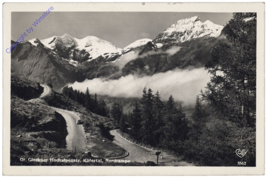 Großglockner, Großglockner Hochalpenstrasse, Käfertal, Nordrampe