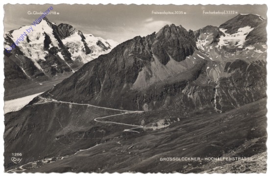 Großglockner, Großglockner Hochalpenstrasse