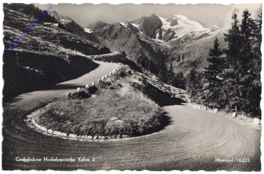 Großglockner, Großglockner Hochalpenstrasse, Kehre 2