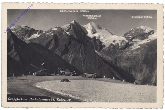 Großglockner, Hochalpenstraße, Kehre 10