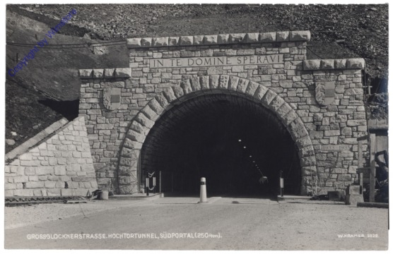 Großglockner, Hochtortunnel, Südportal