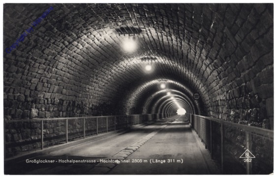 Großglockner, Hochalpenstrasse, Hochtortunnel