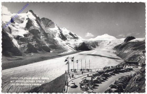 Großglockner, Parkplatz Freiwandeck