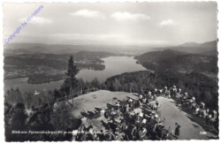 Keutschach, Blick von Pyramidenkogel auf den Wörthersee