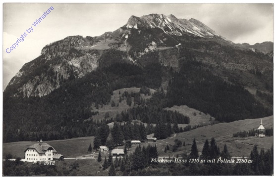 Kötschach-Mauthen, Plöckner-Haus mit Polinik