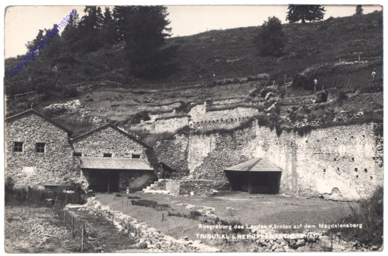 ak123071 Magdalensberg, Tribunal u. Repräsentationshaus
