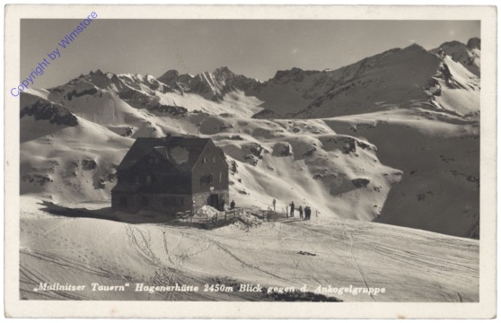 Mallnitz, Mallnitzer Tauern, Hagenerhütte, Blick gegen diee Ankogelgruppe