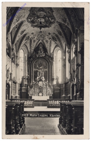 Maria Luggau, Kircheninneres