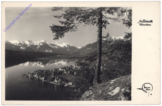 ak123121 Millstatt, Ortsansicht