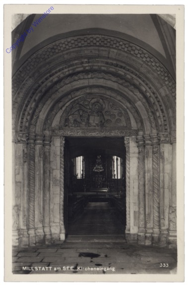 Millstatt, Kircheneingang