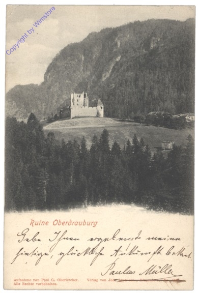 ak123133 Oberdrauburg, Ruine Oberdrauburg