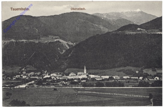 ak123136 Obervellach, Tauernbahn
