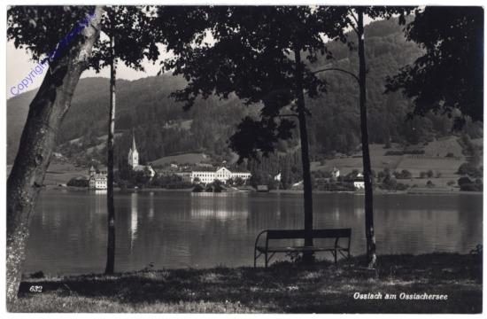 ak123141 Ossiach, Ortsansicht