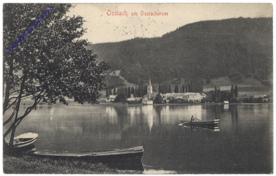 ak123142 Ossiach, Ortsansicht