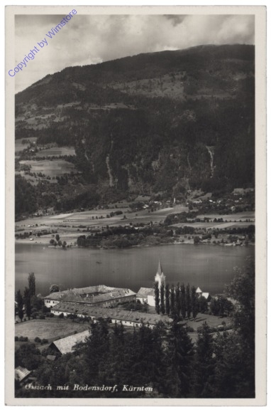 ak123144 Ossiach, mit Bodensdorf