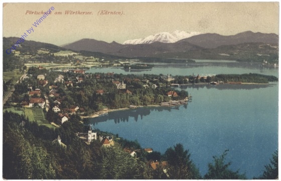 ak123149 Pörtschach, Ortsansicht