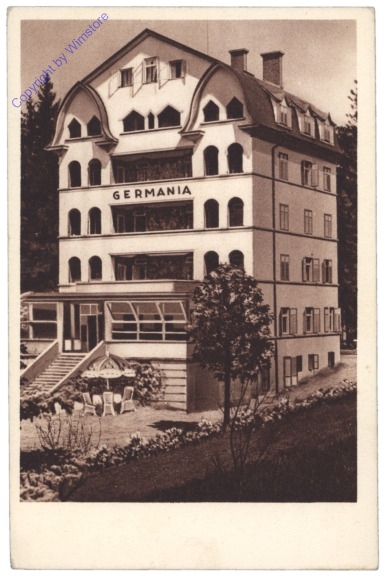 ak123157 Pörtschach, Hotel Pension "Haus Germania"