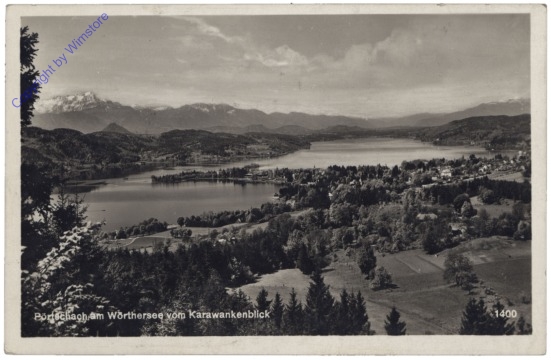 ak123159 Pörtschach, vom Karawankenblick